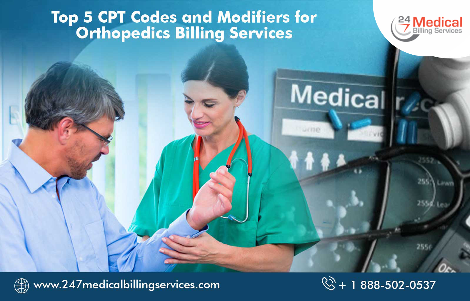 Top CPT Codes and Modifiers for Orthopaedics Billing Services