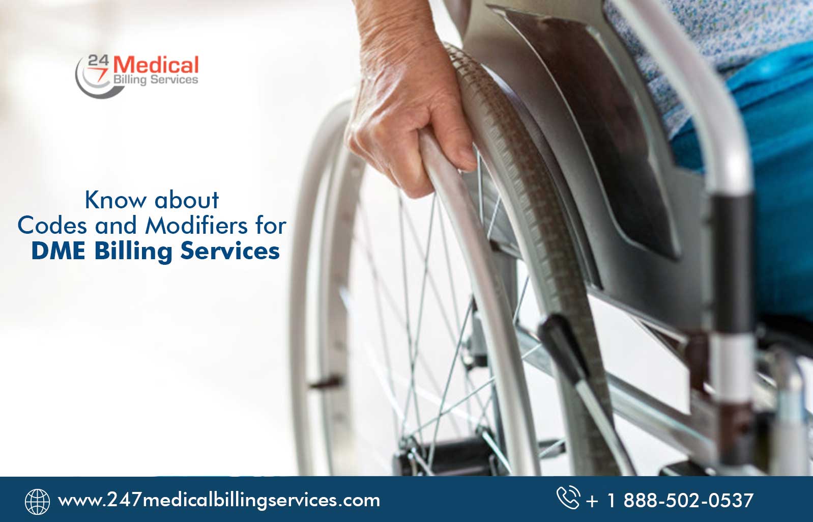 Know about Codes and Modifiers for DME Billing Services 24/7 Medical