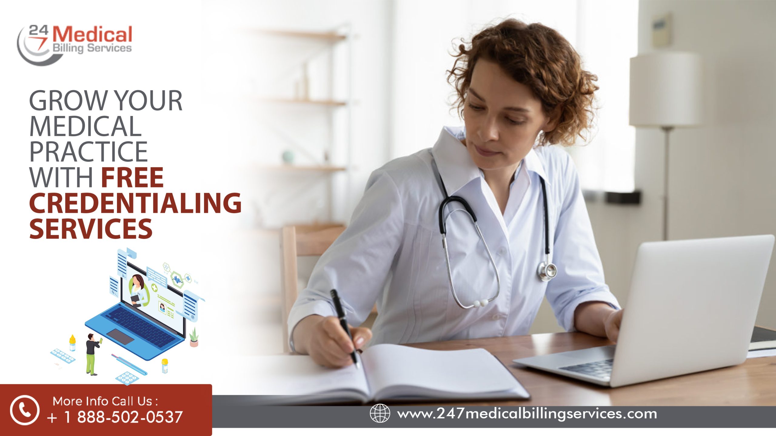 Grow Your Medical Practice with Free Credentialing Services