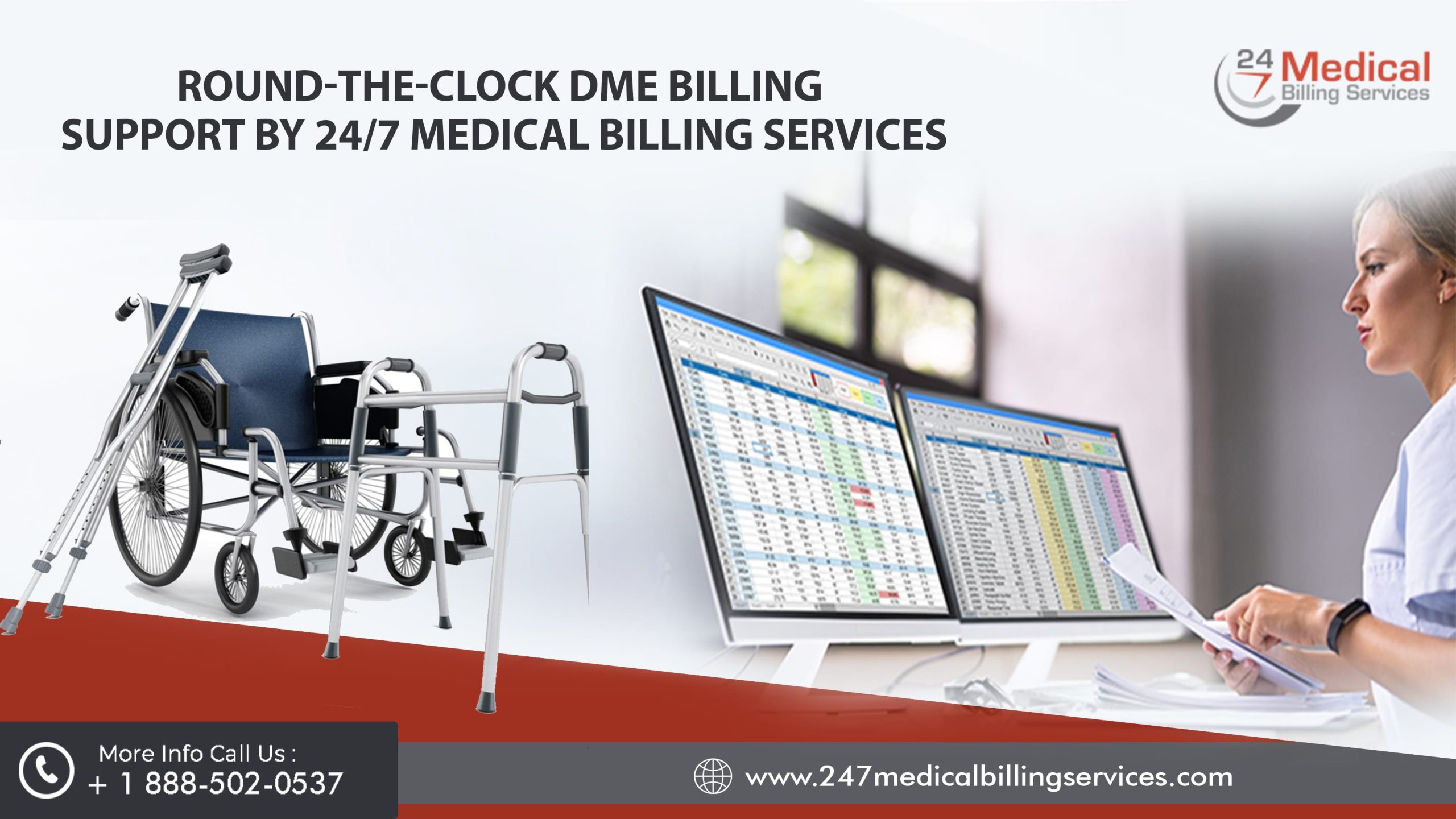 Round-the-Clock DME Billing Support by 24/7 Medical Billing Services