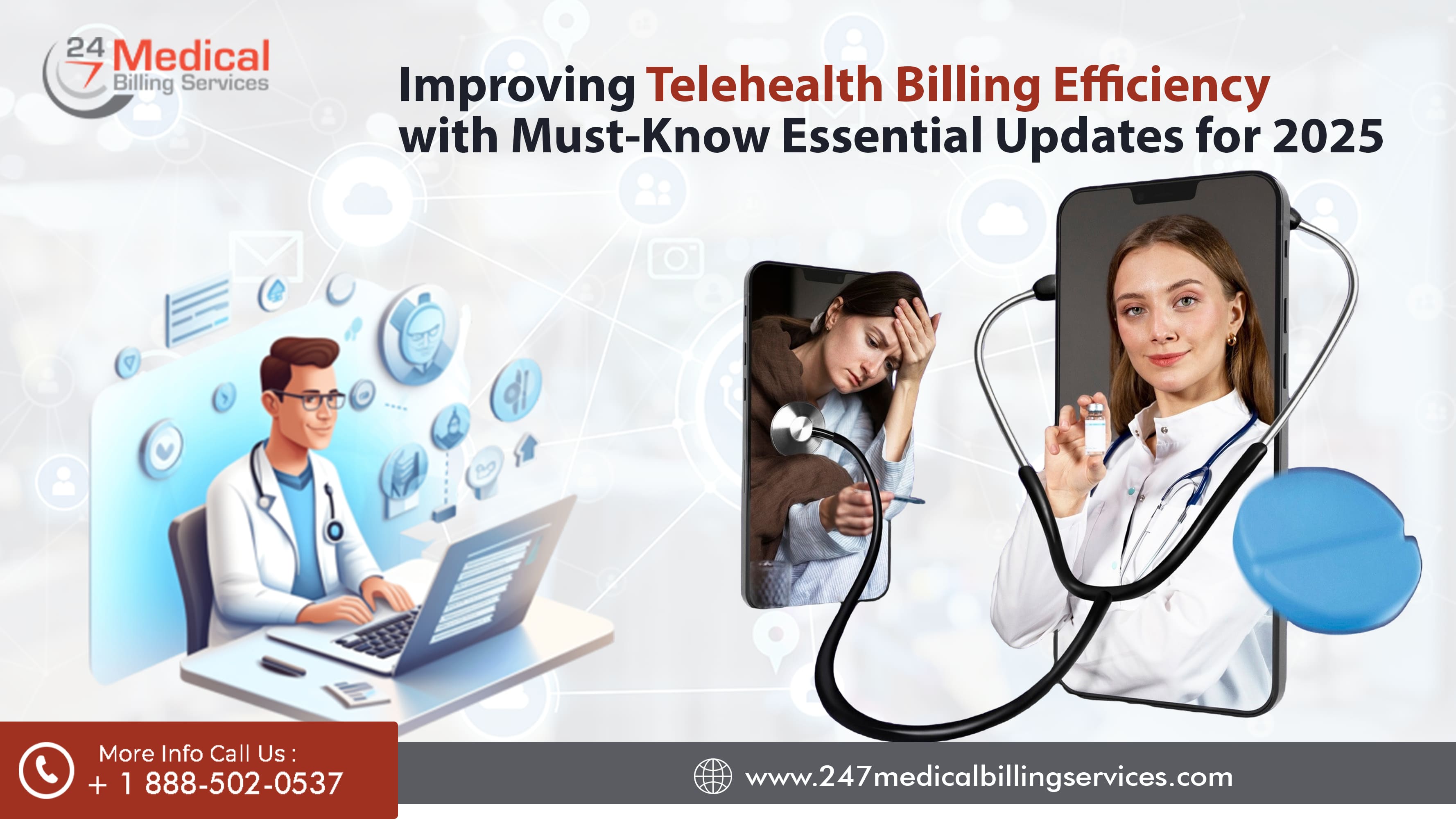 Improving Telehealth Billing Efficiency with Must-Know Essential Updates for 2025