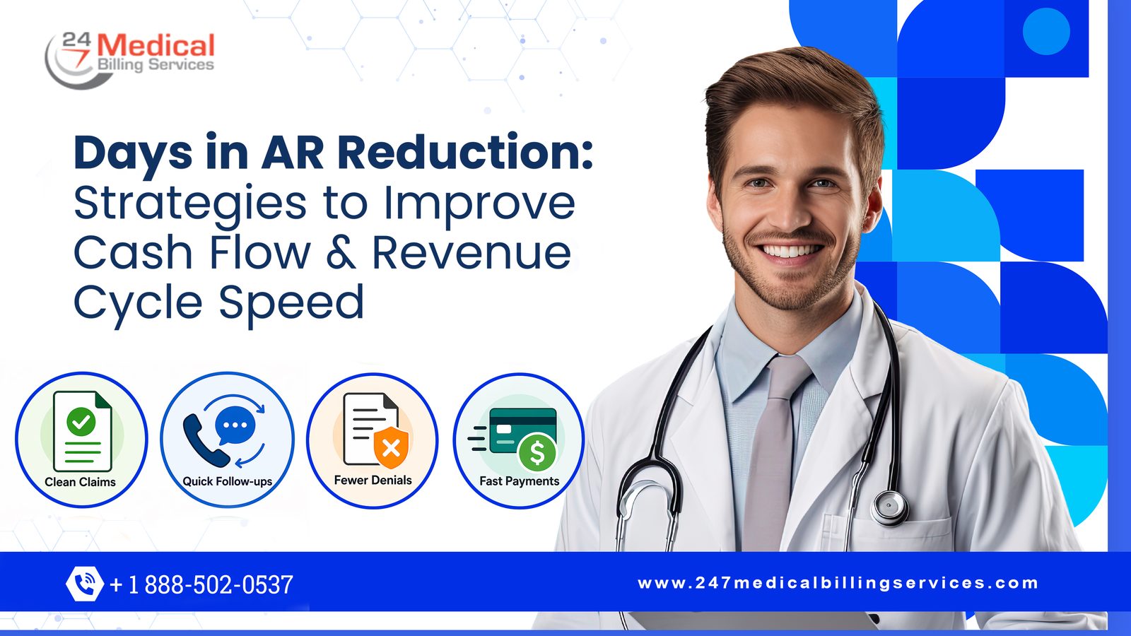 Days in AR Reduction: Strategies to Improve Cash Flow & Revenue Cycle Speed 