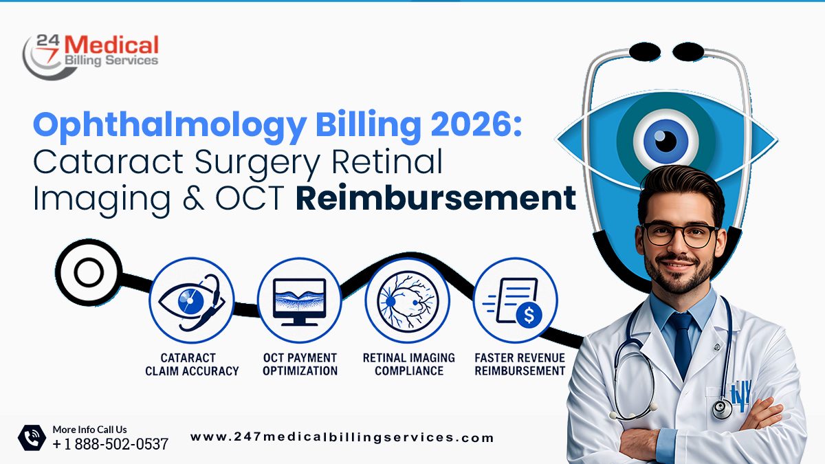 Ophthalmology Billing 2026 Cataract Surgery, Retinal Imaging & OCT Reimbursement